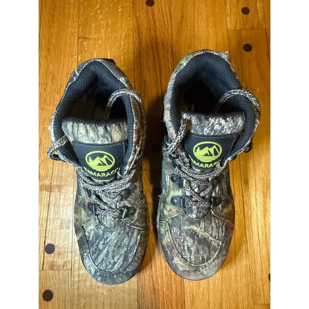Tamarack Camo Hiking Boots Kids Sz 1 Hunting Outdoor Trail Lace Up Unisex